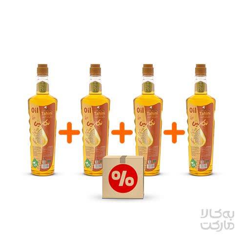 پک 4 عددی روغن ارده ارگانیک نیکاتیس