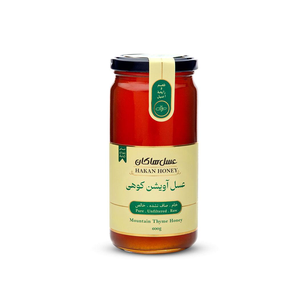 عسل آویشن ارگانیک 600 گرم هاکان
