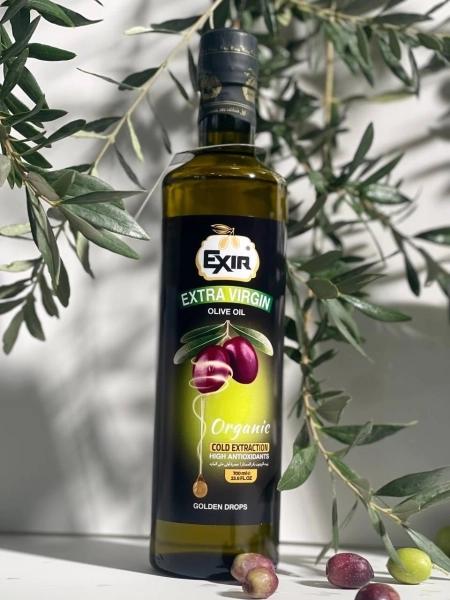 روغن زیتون فرابکر 700 میلی لیتر شیشه ای اکسیر