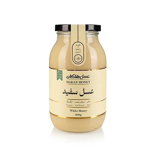 عسل سفيد ارگانیک 900 گرم هاكان