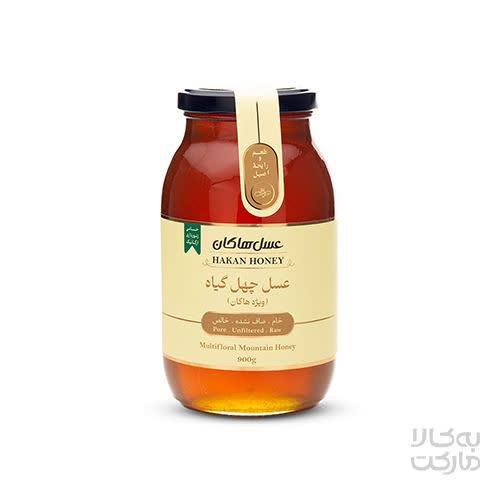عسل چهل گیاه(ویژه هاکان)ارگانیک 900 گرم هاکان
