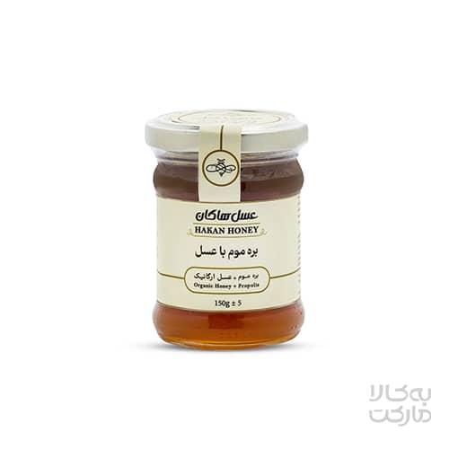 بره موم با عسل 150 گرم هاکان