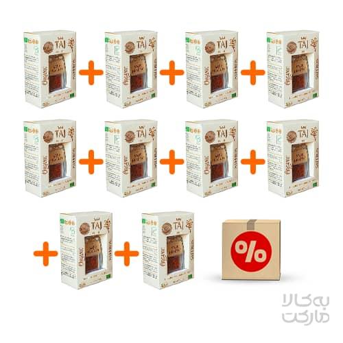 زعفران صددرصد ارگانیک نیم مثقال(2.3 گرم) تاج پخت پک 10 عددی