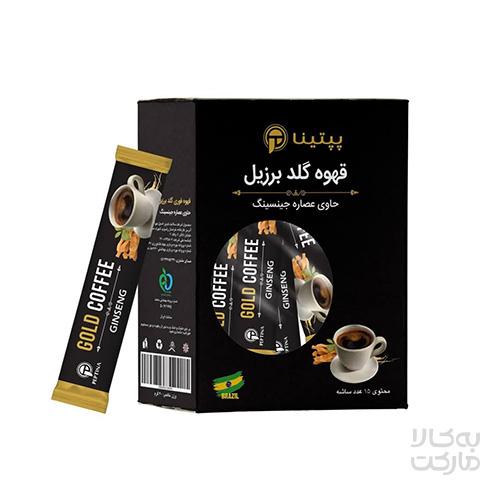 قهوه گلد جینسینگ پپتینا_ بسته 15عددی